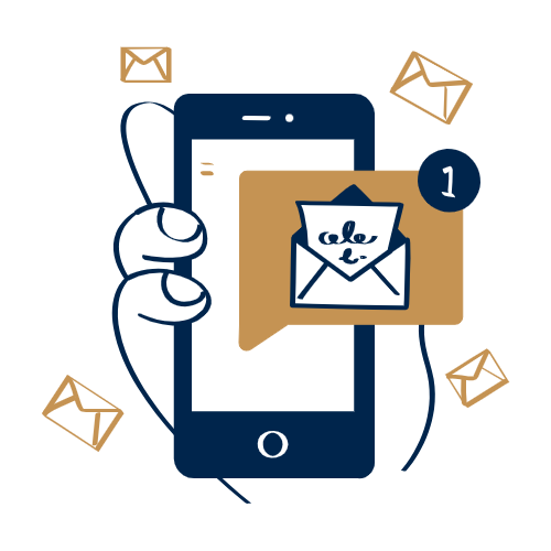 Receiving a message
